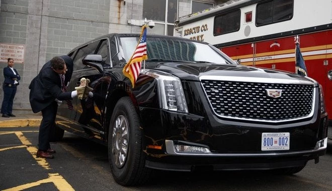 Ιδού το «Κτήνος»! Η νέα τεθωρακισμένη λιμουζίνα του Τραμπ (εικόνες)